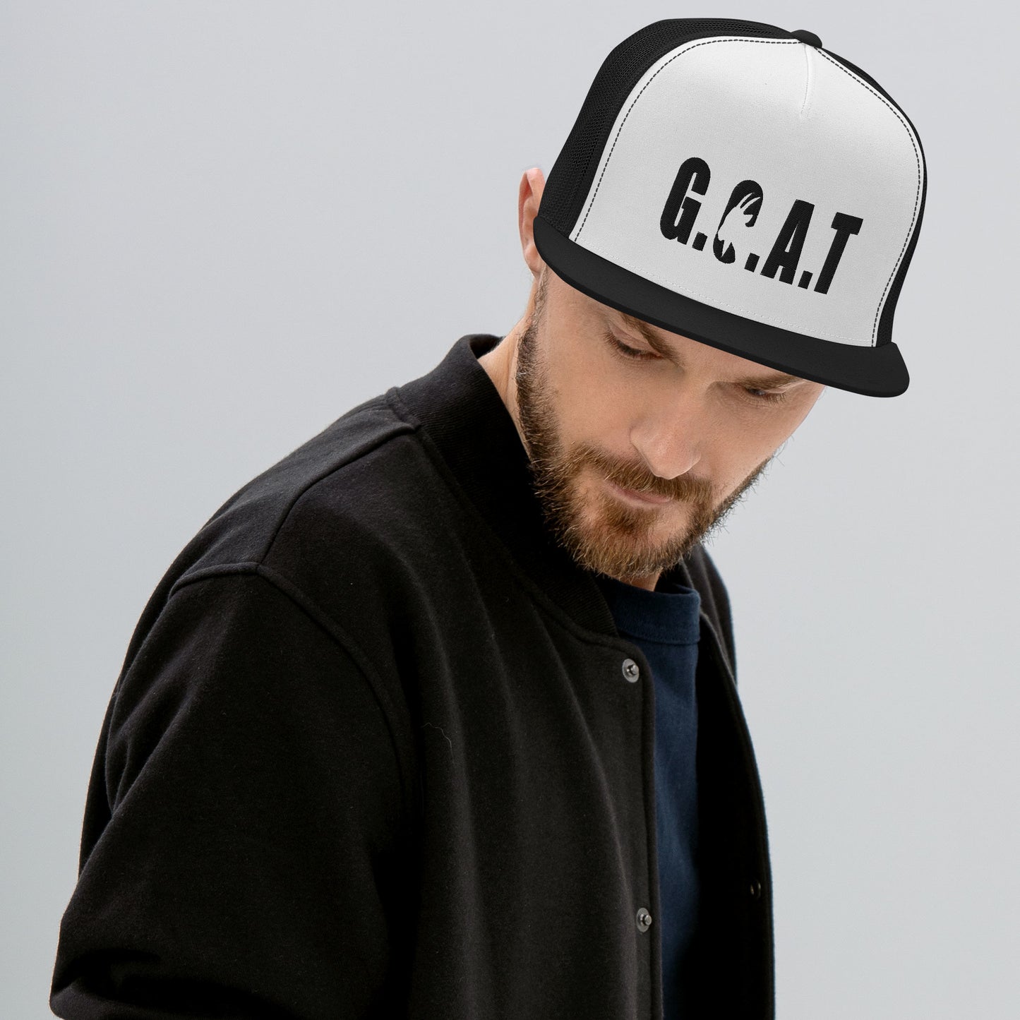 Trucker Cap (Flat Bill)
