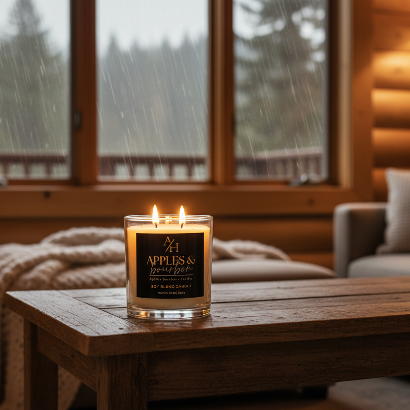 Apples & Bourbon Candle
